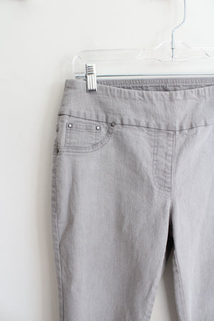 Ruby Rd. Gray Denim Pants | 4 Petite