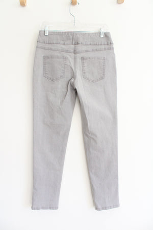 Ruby Rd. Gray Denim Pants | 4 Petite