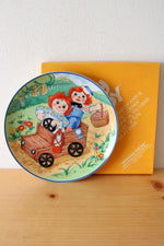 Schmid Raggedy Ann & Andy Winning Streak Wall Decor Plate