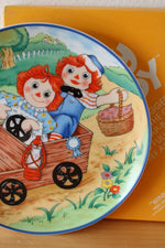 Schmid Raggedy Ann & Andy Winning Streak Wall Decor Plate