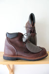 Red Wings Brown Leather Steel Toe Cap Work Boots | Size 14