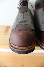 Red Wings Brown Leather Steel Toe Cap Work Boots | Size 14