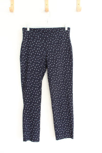 Orvis Navy & White Floral Pants | 6