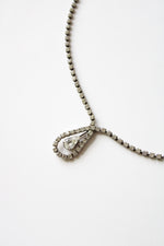 Vintage Crystal Chain Necklace