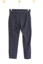 Orvis Navy & White Floral Pants | 6