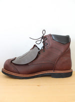 Red Wings Brown Leather Steel Toe Cap Work Boots | Size 14