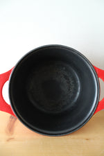 Rachael Ray Red Enamelware 5 Quart Cast Iron Dutch Oven