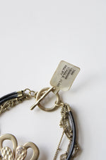 NEW Retro Daisy Chain Leather Bracelet