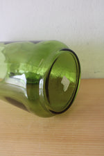 Anchor Hocking Finlandia Avocado Green Glass Drink Pitcher