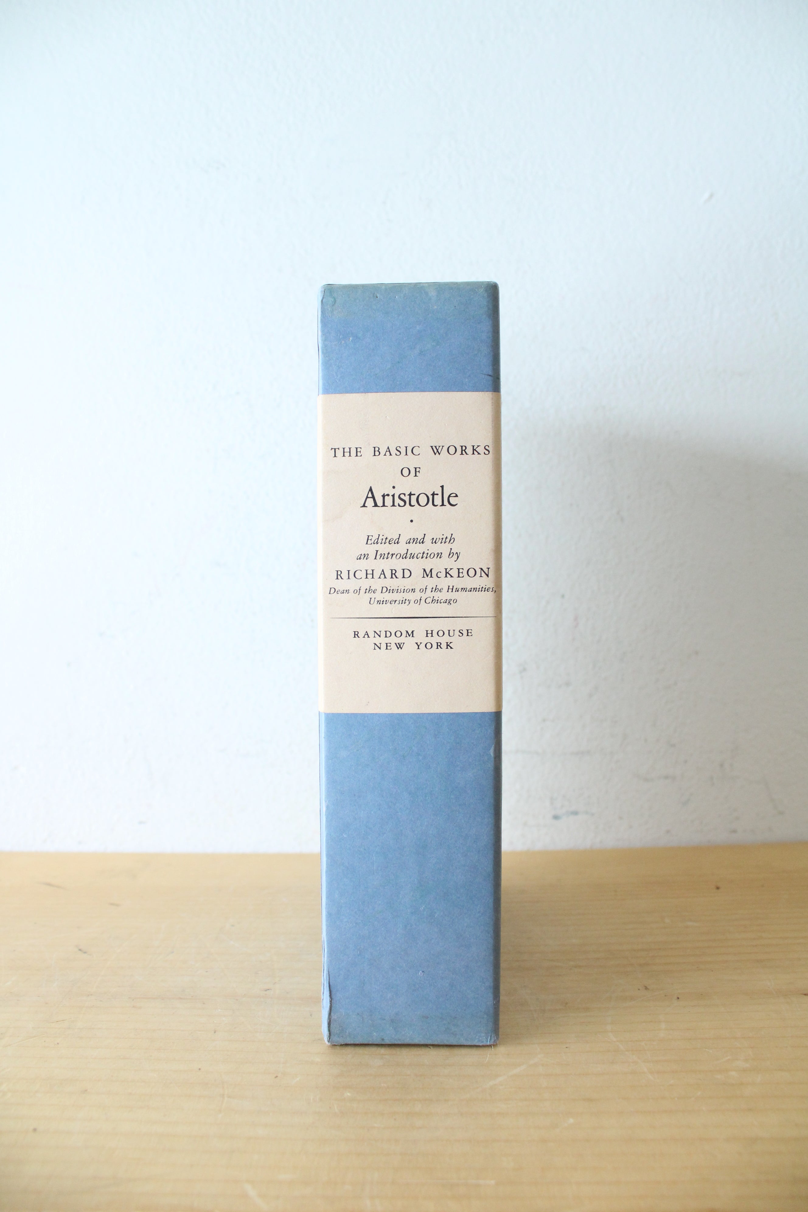 The Basic Works Of Aristotle Edited By Richard McKeon