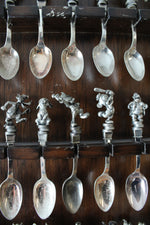 Vintage Disney Character Silver Plated Spoon Collection