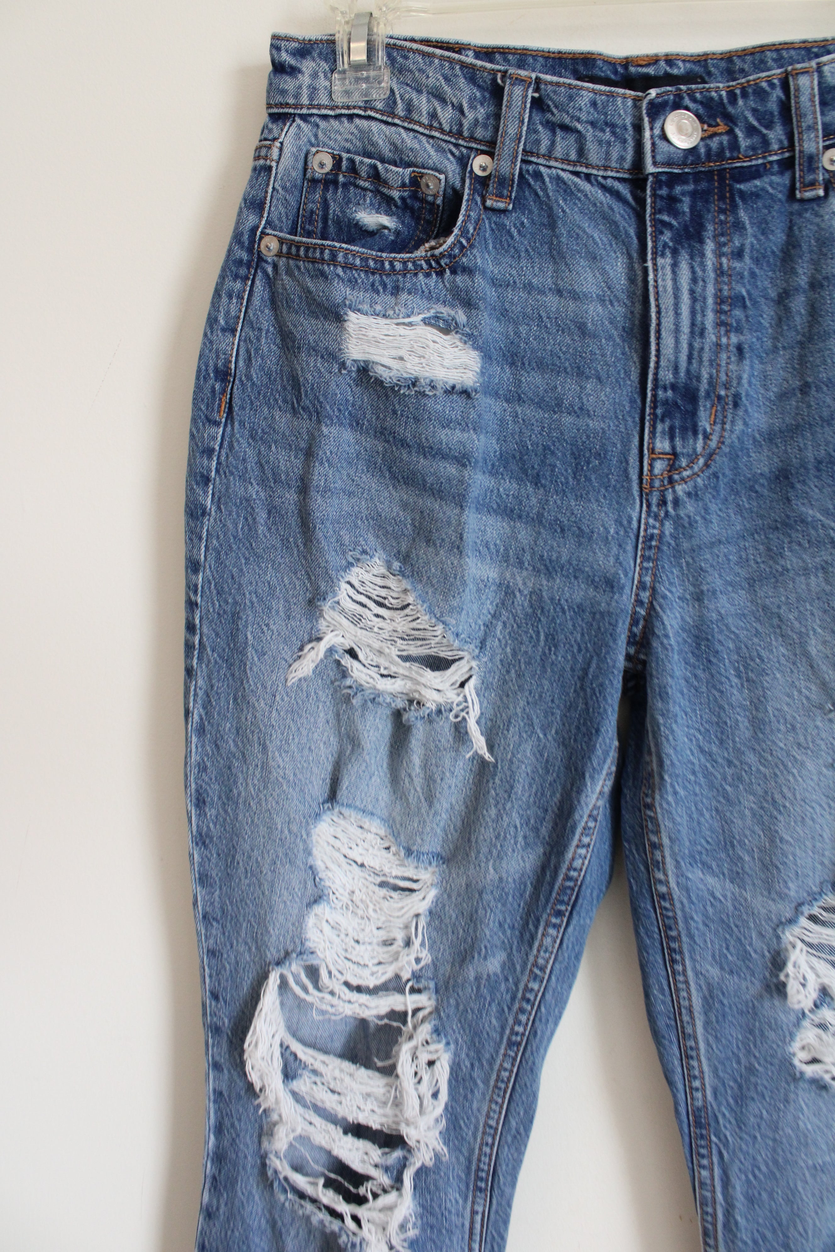 Aeropostale Distressed Mom Jean | 6