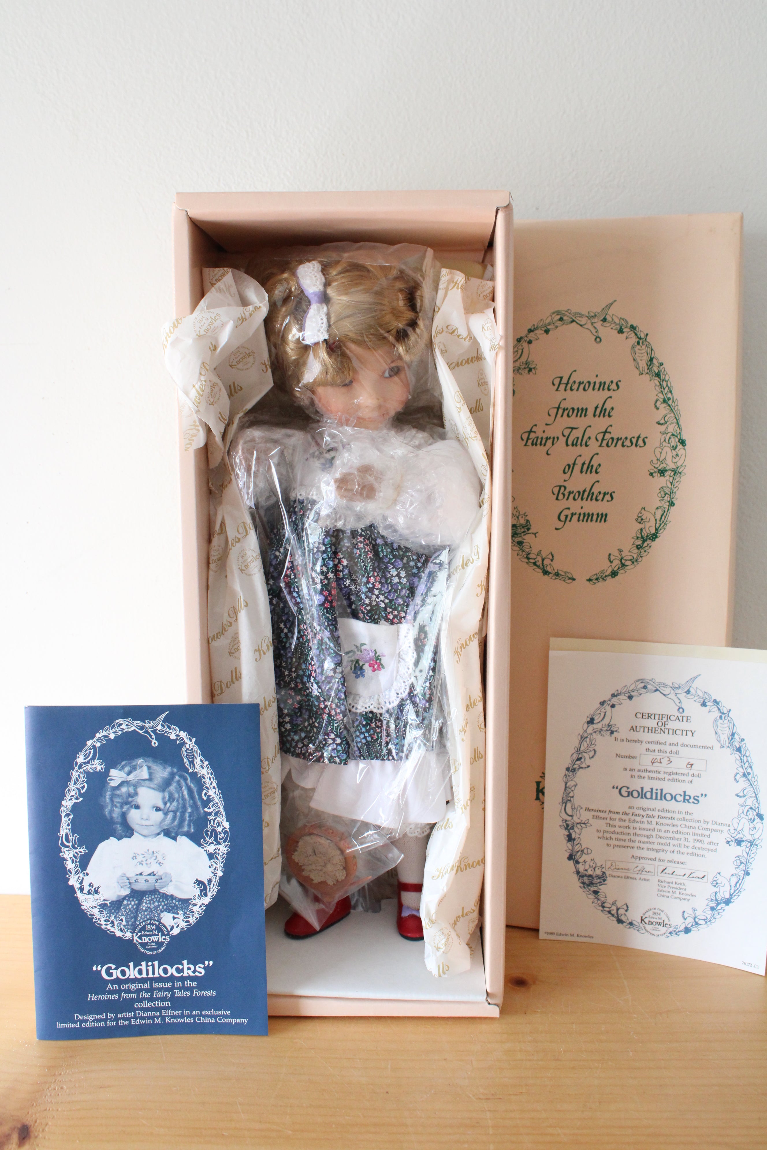 Knowles goldilocks doll online