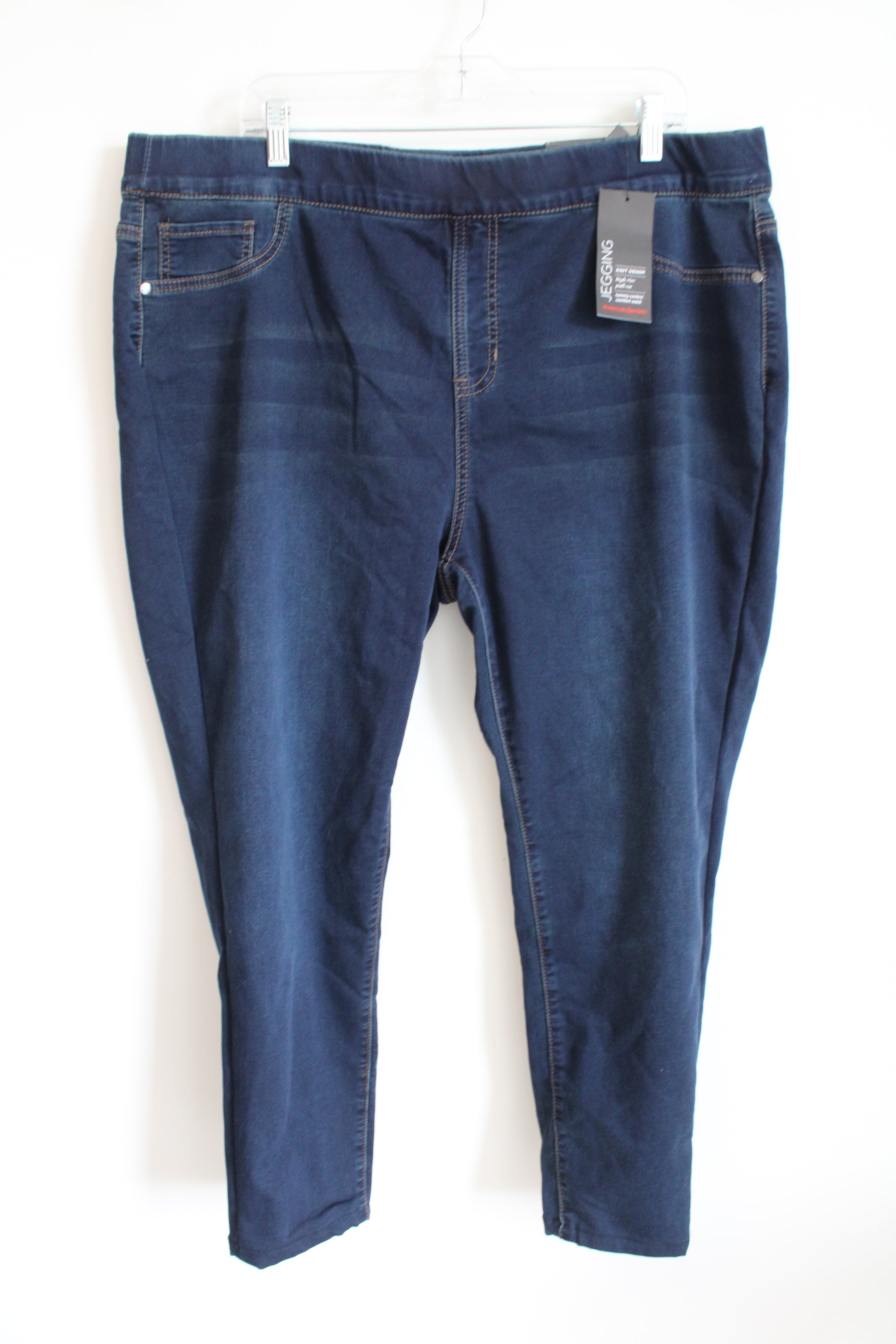 NEW Avenue Denim High Rise Pull On Jeans | 22A