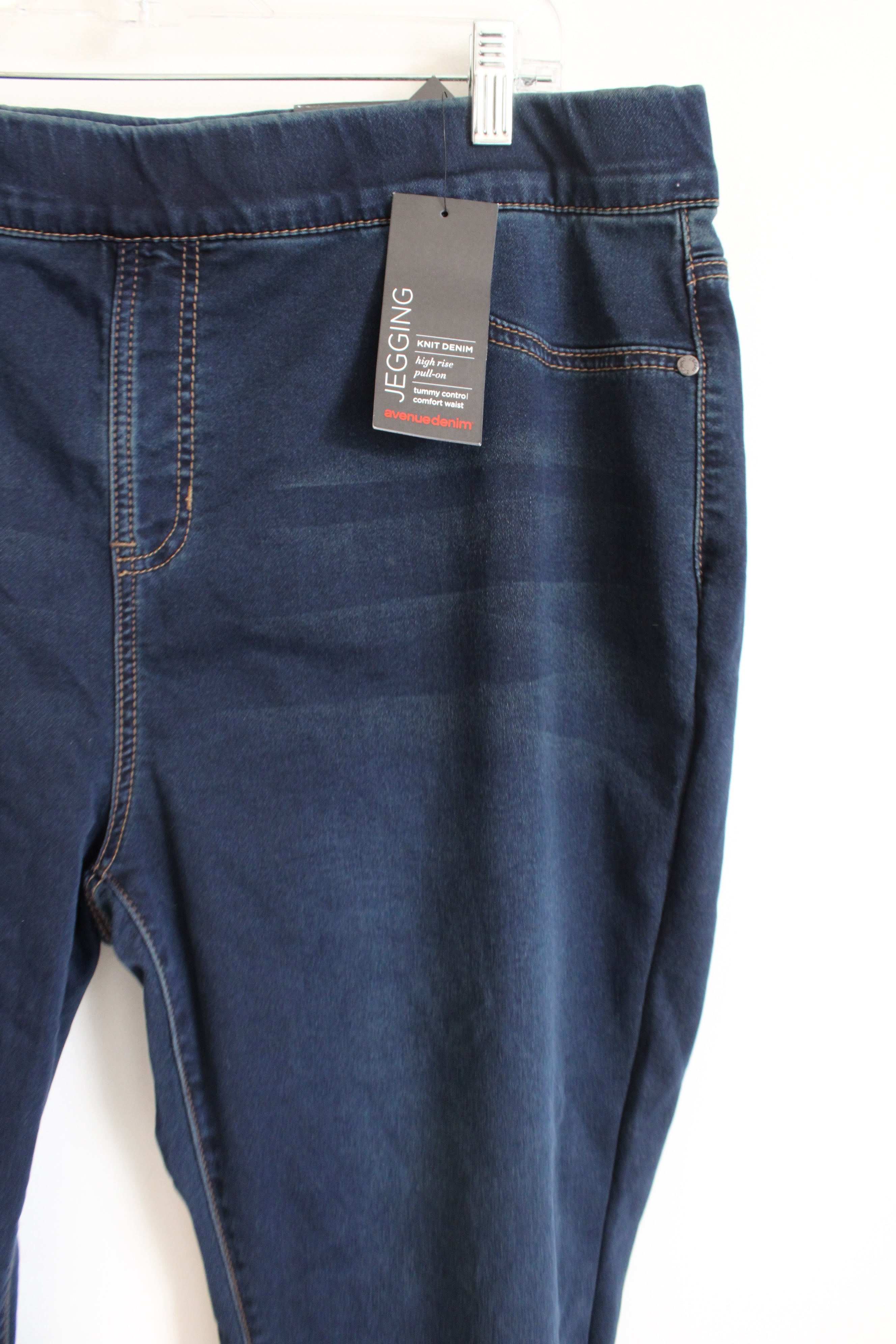 NEW Avenue Denim High Rise Pull On Jeans | 22A