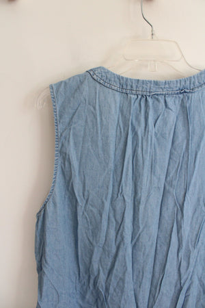 Old Navy Light Chambray Sleeveless Dress | XL