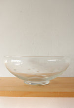 Princess House Large Clear Glass Punch Bowl