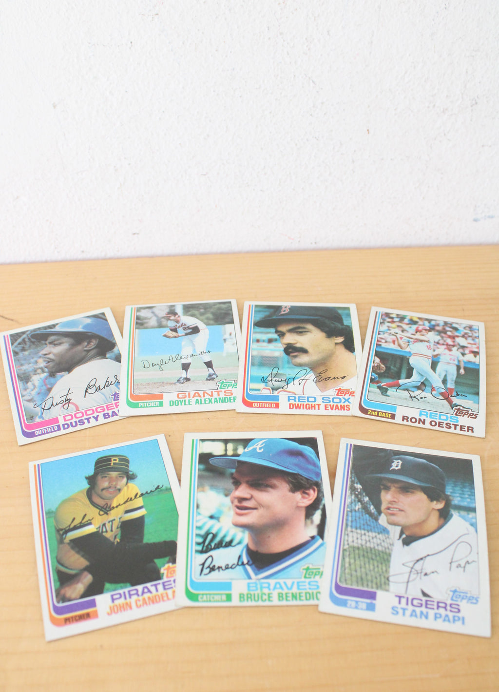 Assortment Of Vintage Tops Major League Baseball Cards 1982-1983