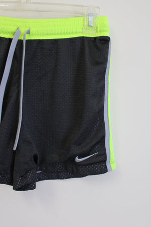 Nike Dri-Fit Gray & Black Shorts | XS