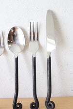 Treble Clef Stainless Steel 40-Piece Flatware Set