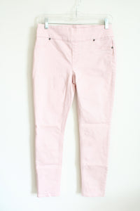 Chico's Perfect Stretch Light Pink Pull On Jeans | 00 (XS)