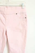 Chico's Perfect Stretch Light Pink Pull On Jeans | 00 (XS)