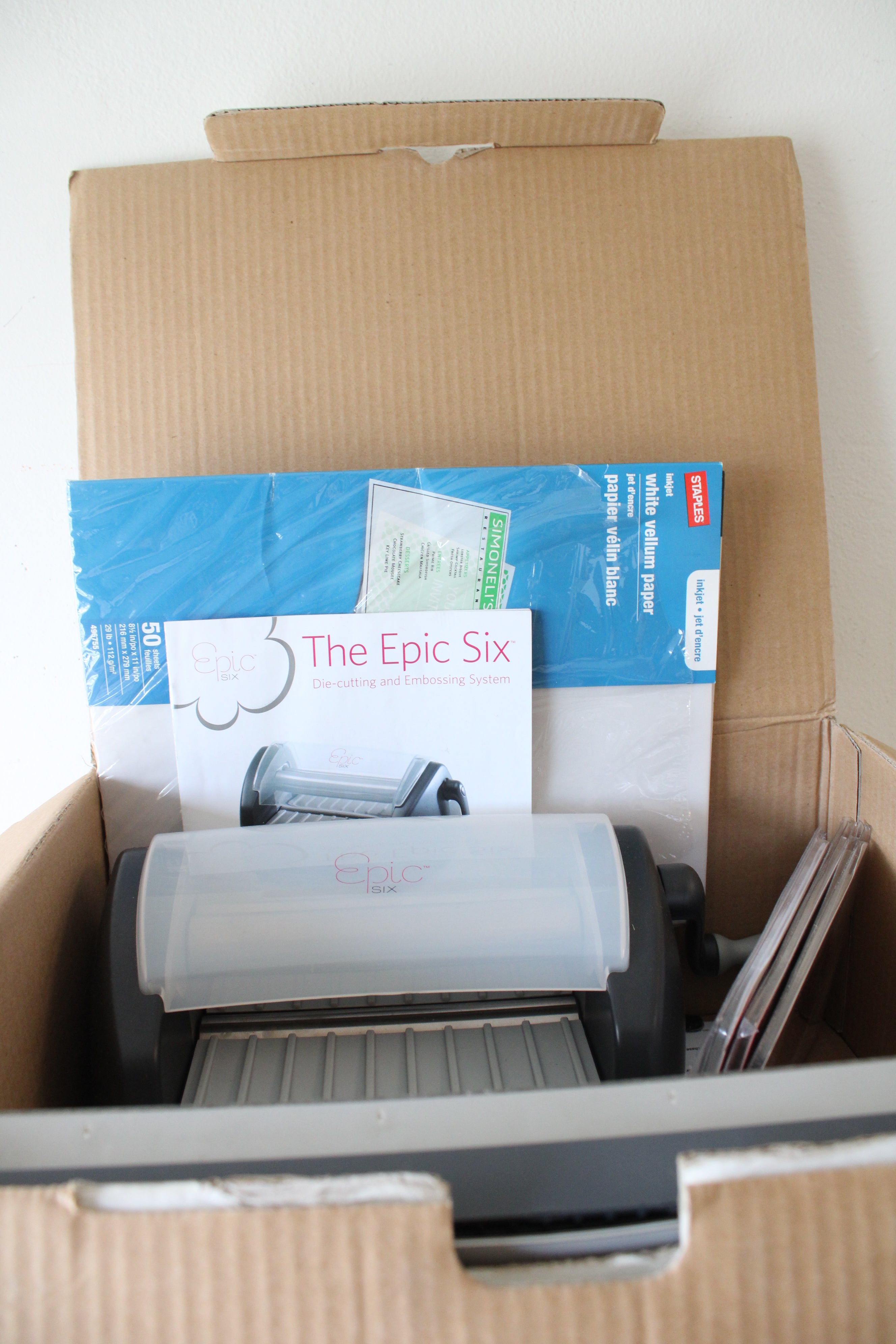 Epic Six Die-Cutting & Embossing System