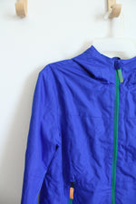 Champion Blue Windbreaker Jacket | Youth L (12/14)