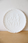 Fenton USA Bicentennial Project Of The General Federation Of Women's Clubs Colonial Milk Glass White "In God We Trust" Decorative Plate