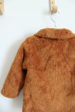 Cat & Jack Brown Soft Fuzzy Jacket | 18 MO