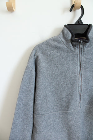 Express Gray Quarter Zip Sweatshirt | Youth M (12/14)