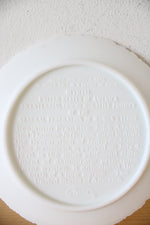 Fenton USA Bicentennial Project Of The General Federation Of Women's Clubs Colonial Milk Glass White "In God We Trust" Decorative Plate