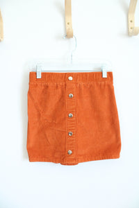 Isaac Mizrahi Orange Corduroy Skirt | Youth L (10/12)