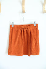 Isaac Mizrahi Orange Corduroy Skirt | Youth L (10/12)