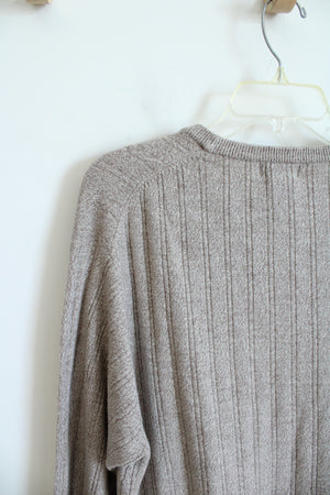 Dockers Tan Cable Knit Sweater | XXL