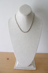 Textured Braided Sterling Silver Necklace