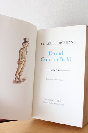 David Copperfield By Charles Dickens The Franklin Library Edition