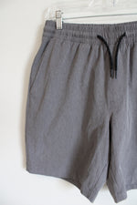 Old Navy Active StretchTech Gray Drawstring Shorts | S