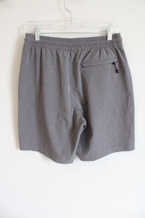 Old Navy Active StretchTech Gray Drawstring Shorts | S