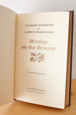 Mutiny On The Bounty By Charles Nordhoff & James Norman Hall The Franklin Library Edition