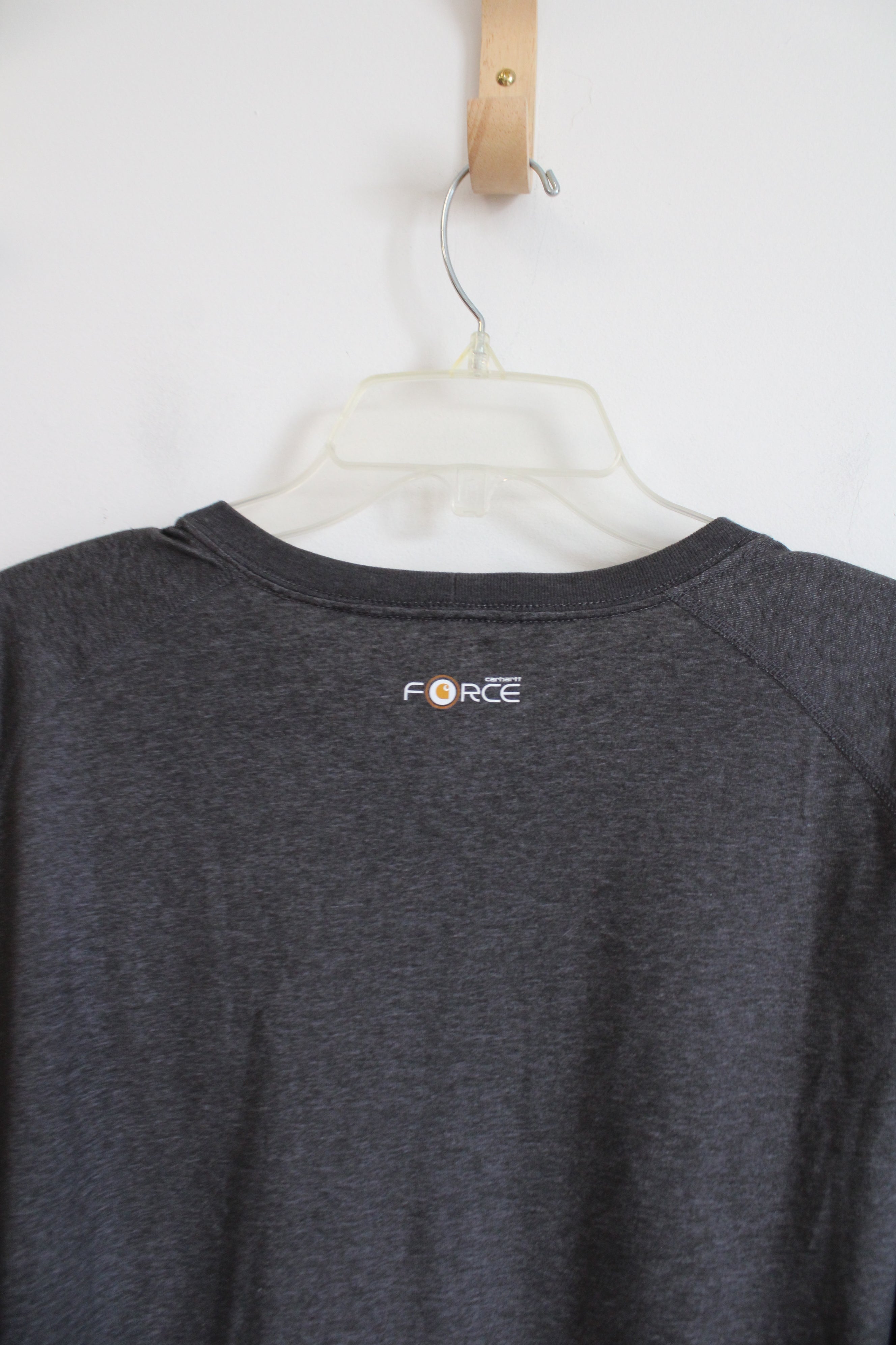 Carhartt Relaxed Fit Gray Long Sleeved Tee | 2XL