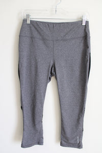 Reebok Gray Capri Legging | M