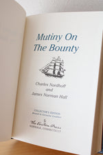 Mutiny On The Bounty By Charles Nordhoff & James Normal Hall Easton Press Edition