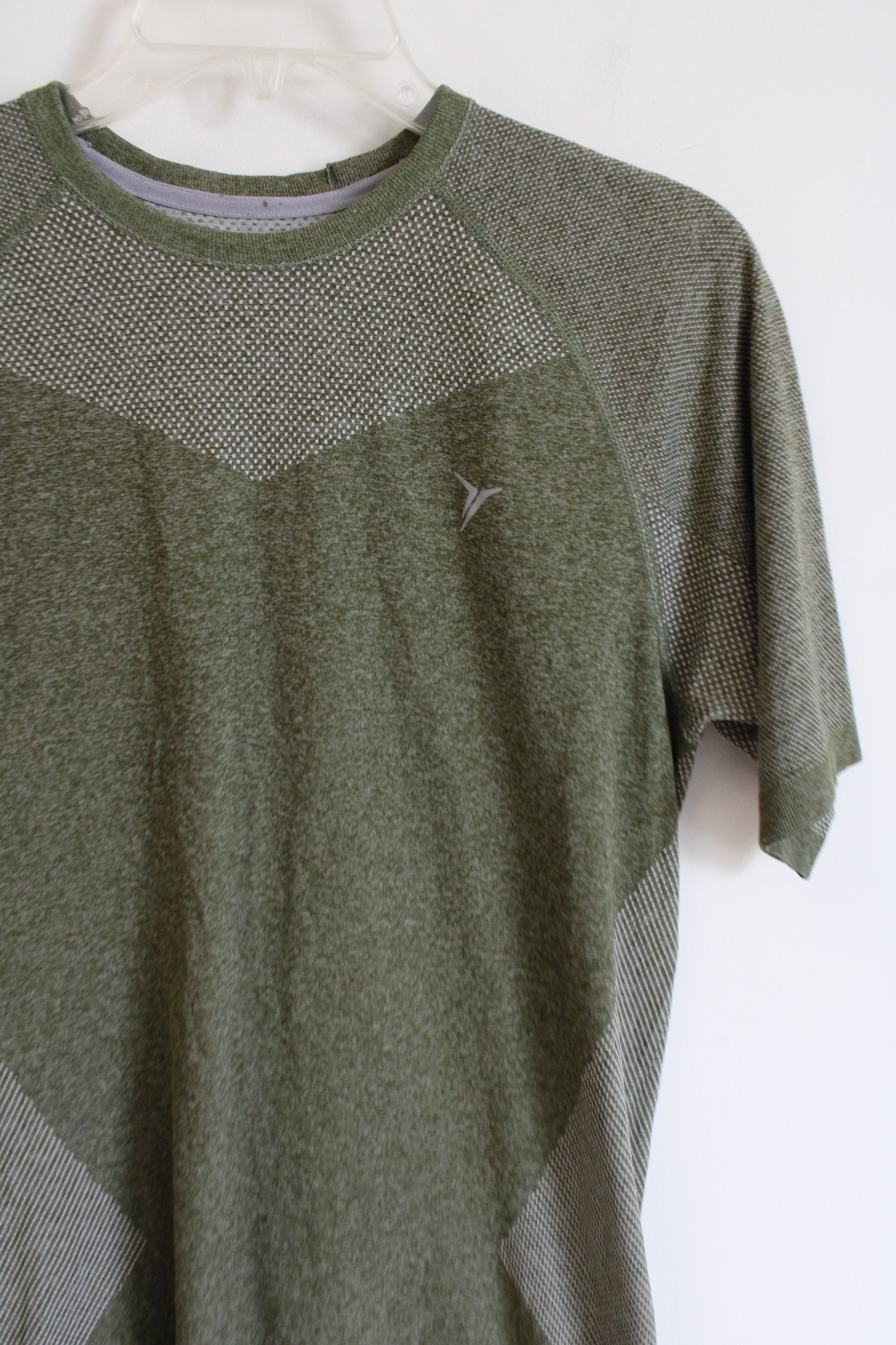 Old Navy Active Go-Dry Green Shirt | S