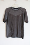 Old Navy Active Go-Dry Gray Shirt | S