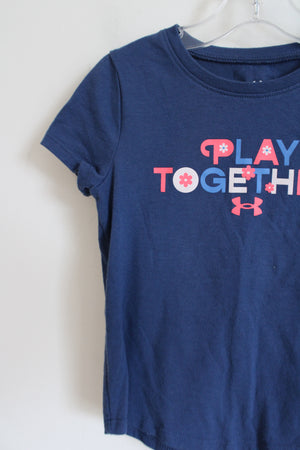 Under Armour Play Together Blue Tee | 5