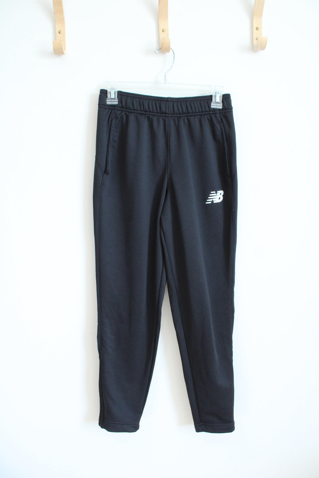 New Balance Black Sweatpants | Youth L (14/16)