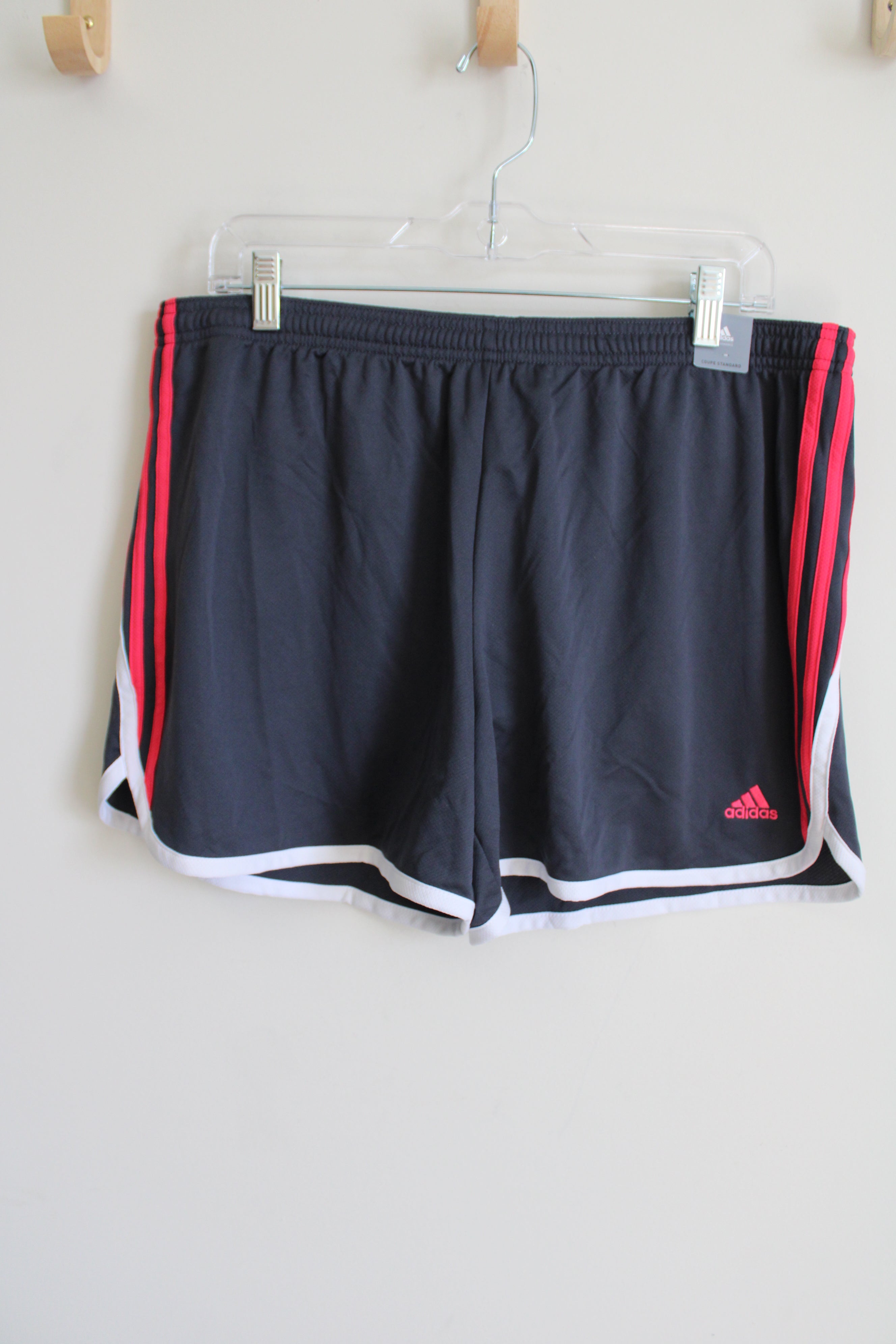 NEW Adidas Dark Gray Athletic Shorts | XL