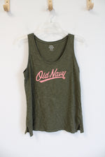 Old Navy Everywear Olive Green Tank Top | XS
