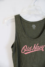 Old Navy Everywear Olive Green Tank Top | XS